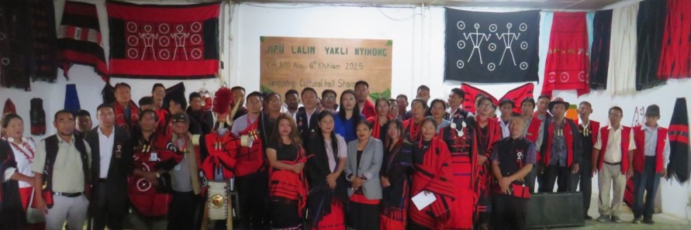 Leaders and representatives of Shamator civil society organizations, along with cultural performers and guests, during the Cultural Day launching programme at the Cultural Hall, Shamator on June 6.